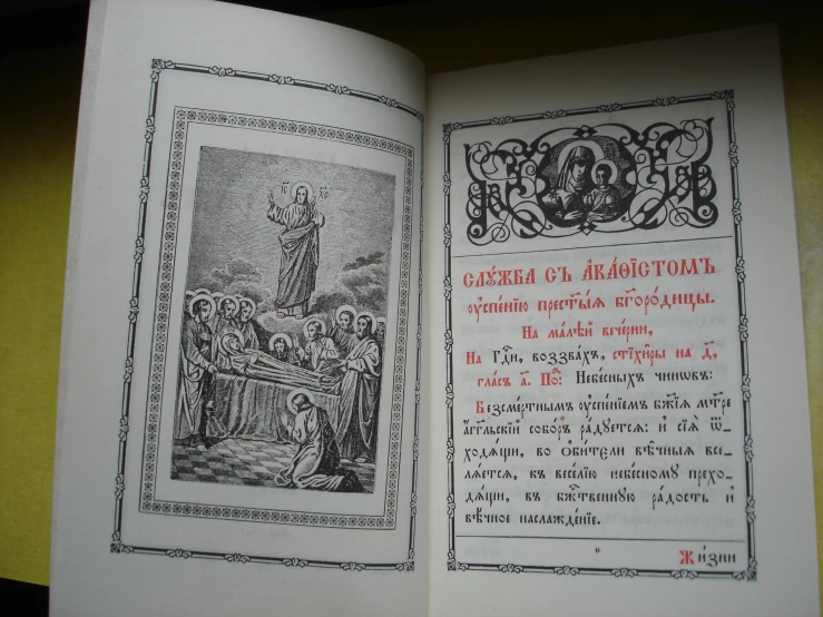 an image of a book open with images