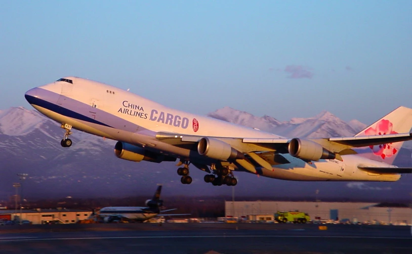 a white airplane with the canadian air lines logo landing