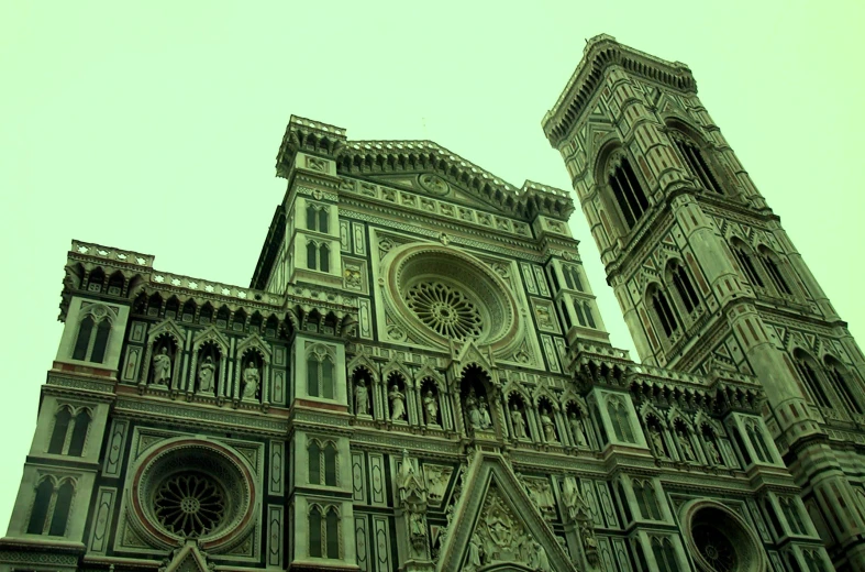 large and old church with a tall clock tower