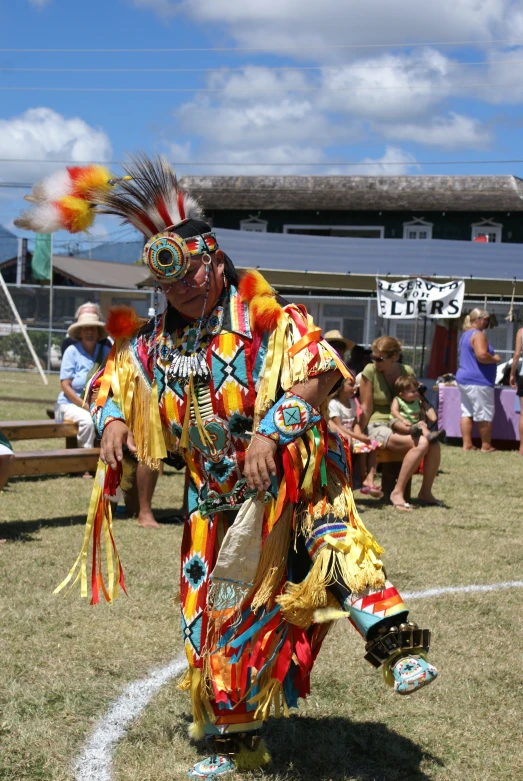 an image of native people at a event