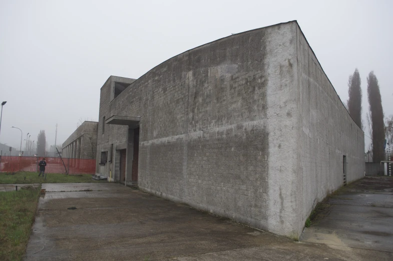 two older buildings that have not been built in one place