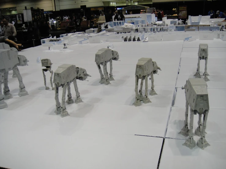 these are some people are working on their model star wars