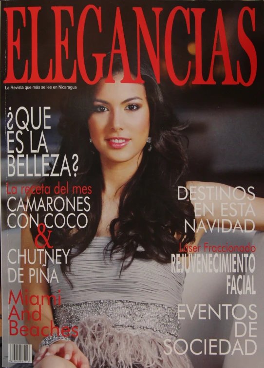 a magazine with a woman on it