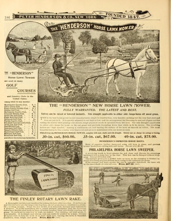 an old magazine with pictures of horses