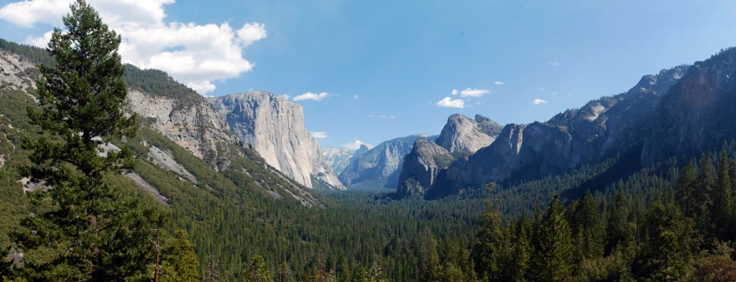 the view looking out towards some mountains