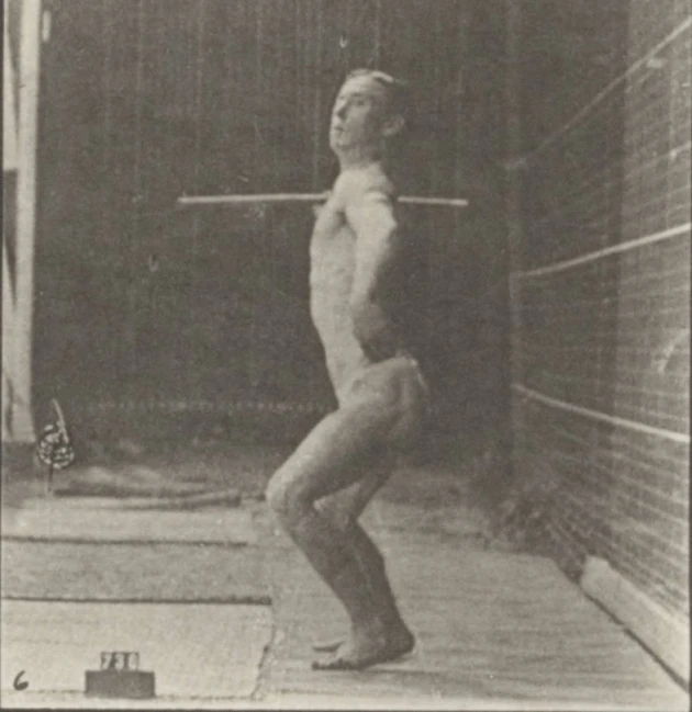 a  man is standing on a platform