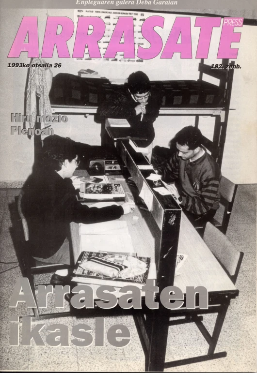 the front cover of a magazine called arabsate