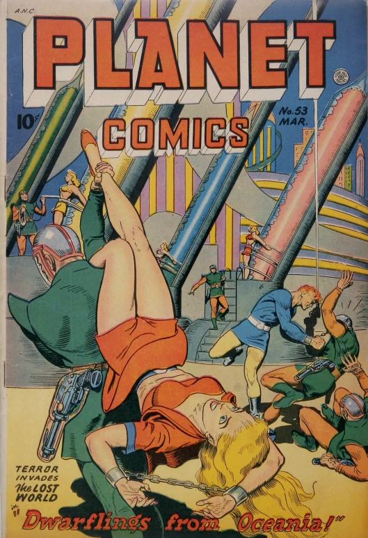 an image of a comic book cover with a man fighting