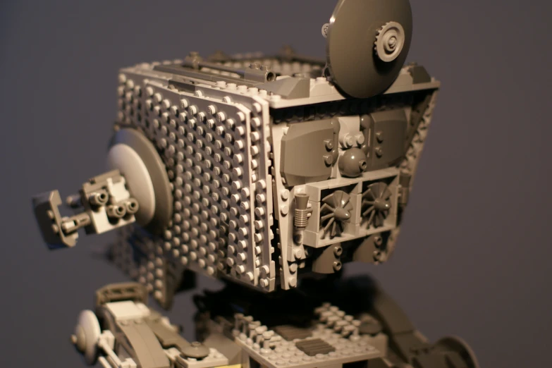 a toy model of a robot made from legos