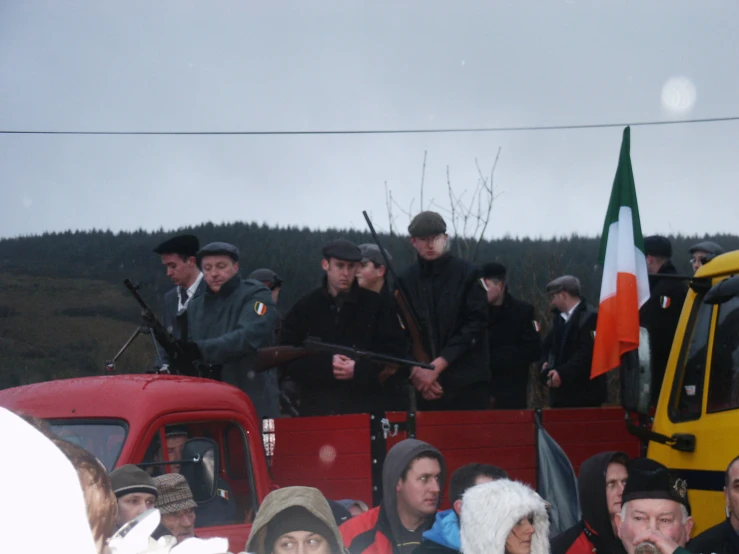 a group of people are watching a tournament