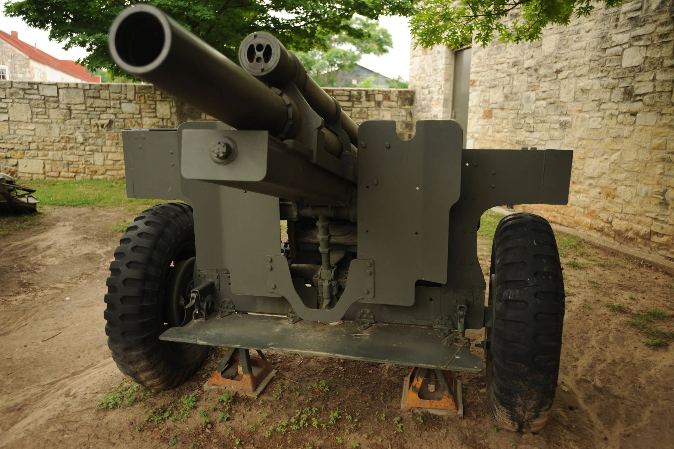 an image of a large military cannon