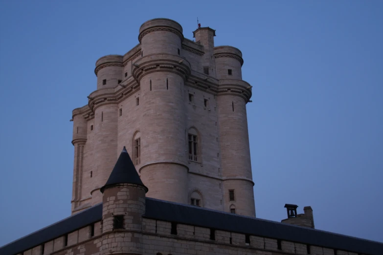 this is a castle like structure, and has many turrets