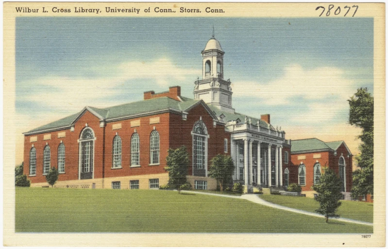 the view of the building at william greene university