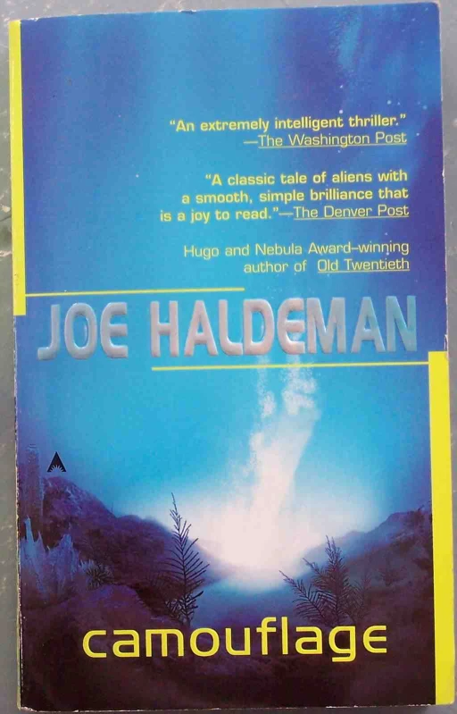 the cover of a novel by joe hadlemn