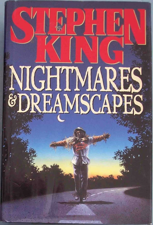 a book cover for nightmares and dreams by stephen king