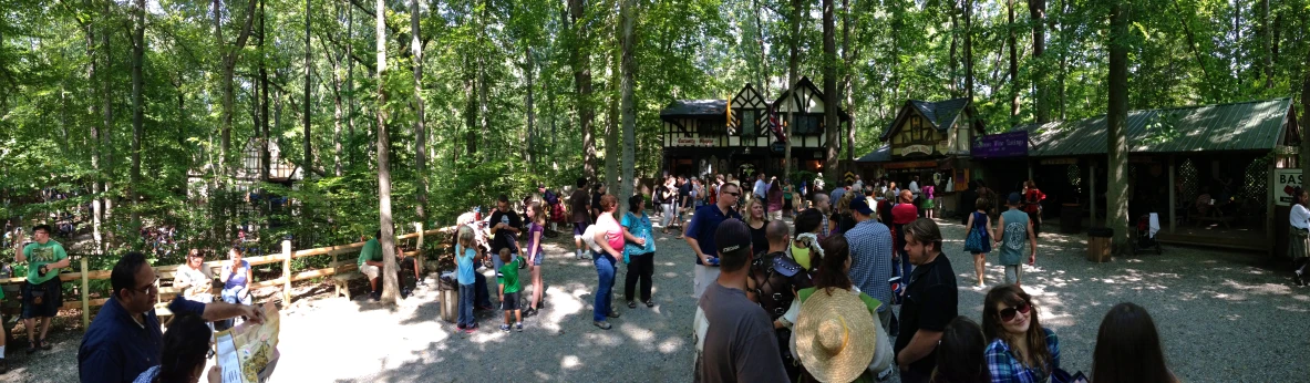 a group of people standing next to each other