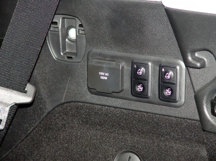 the car dashboard controls have been modified to fit inside of its vehicle