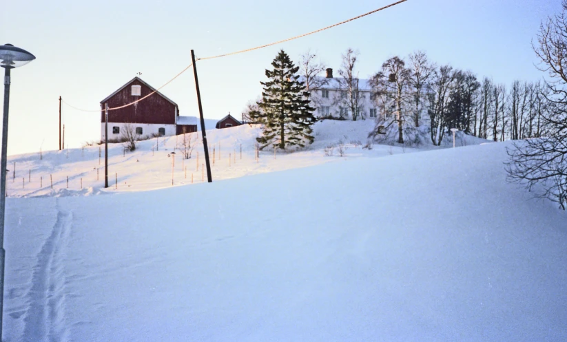 the lone snowboarder is enjoying his time