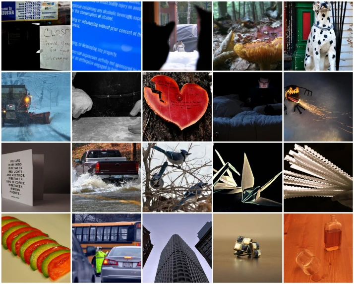 a collage of various pos with buildings and other items