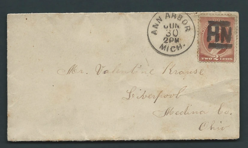 an envelope containing a letter to the royal boroughs