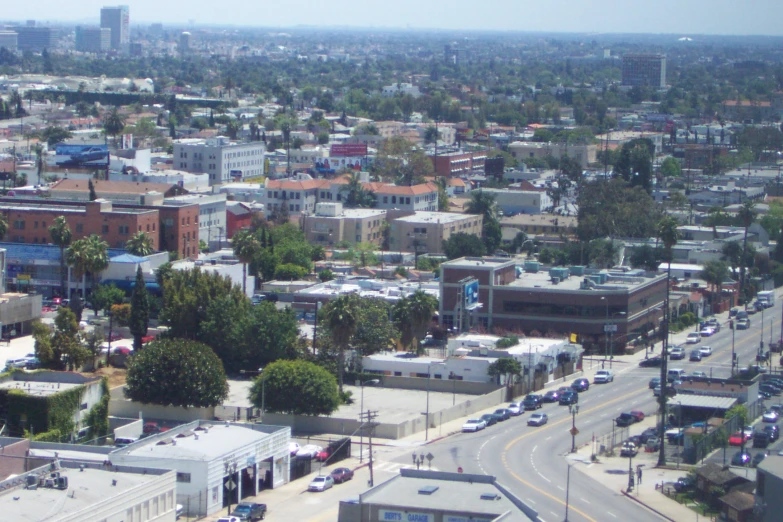 there is a large city with lots of buildings on the hillside