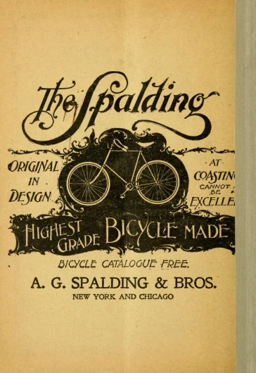 a vintage bicycle ad from the early 1900s's