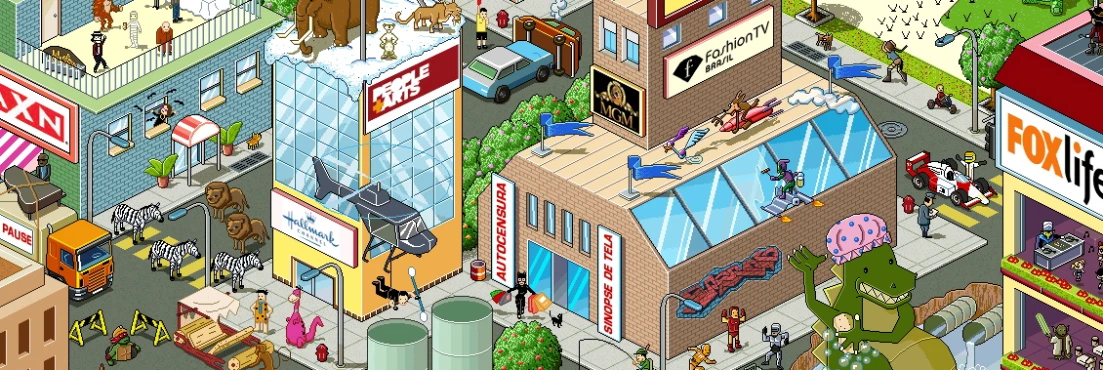 the simpsons family in town is shown on an app storefront