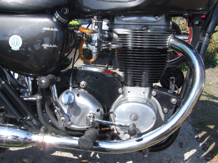 a close up view of the front of a motorcycle