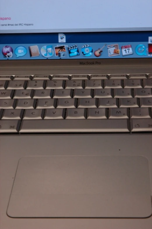 an opened lap top computer with a keyboard