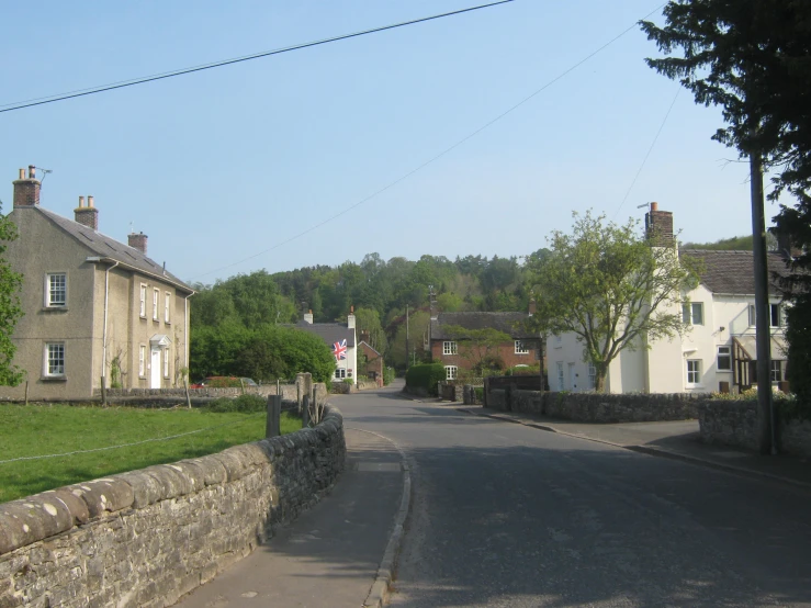 an image of small village in the country