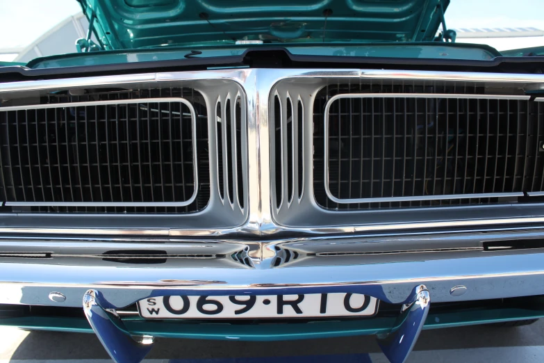 an image of a front grill on a vehicle