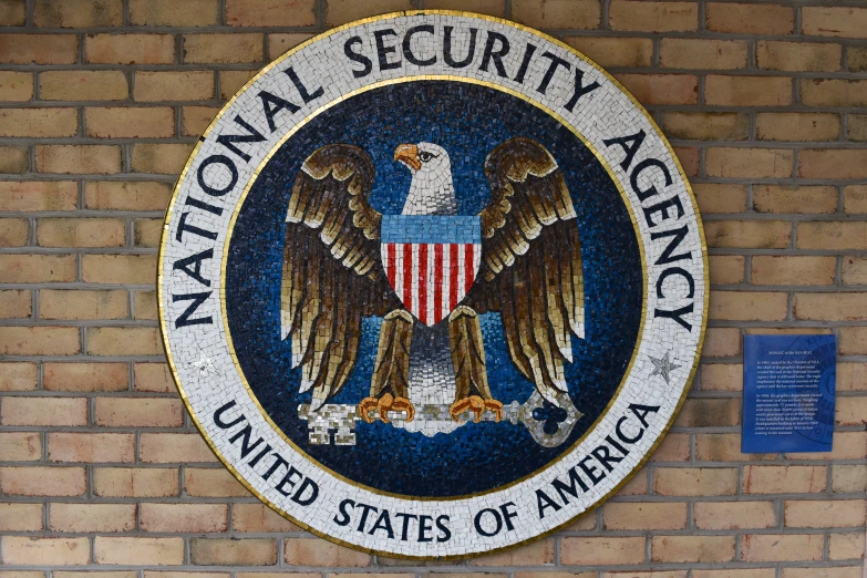 the seal of the national security agency on the wall