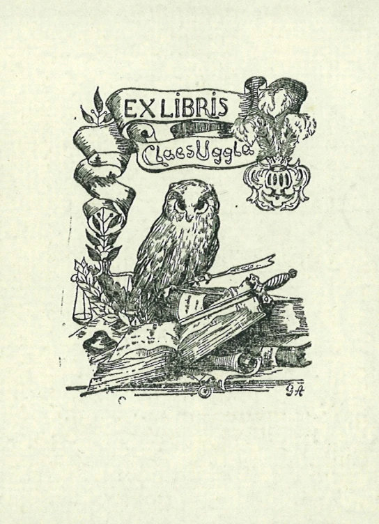 an old - fashioned illustration of a bird on wood