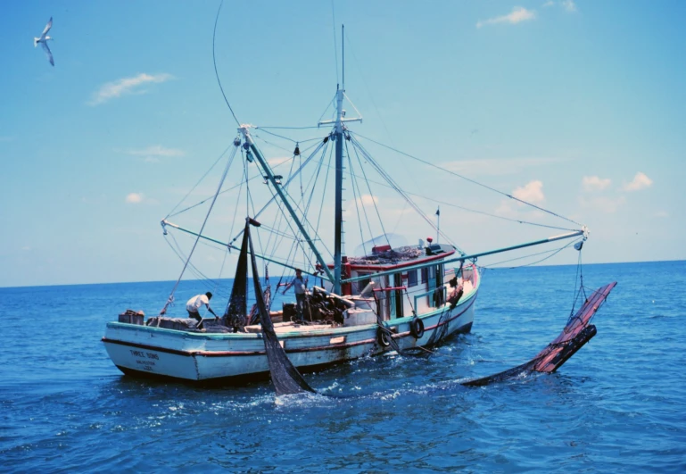 a boat that is out in the water