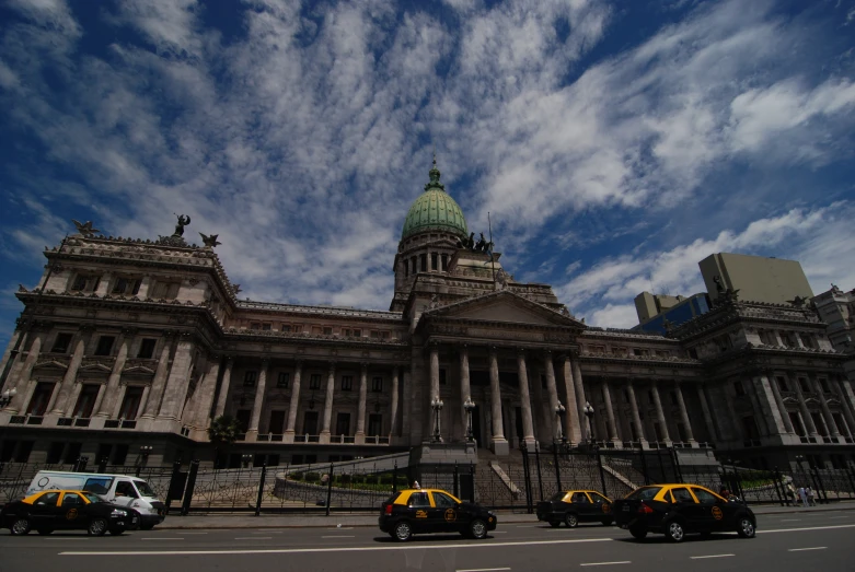 an old building with a domed domed top