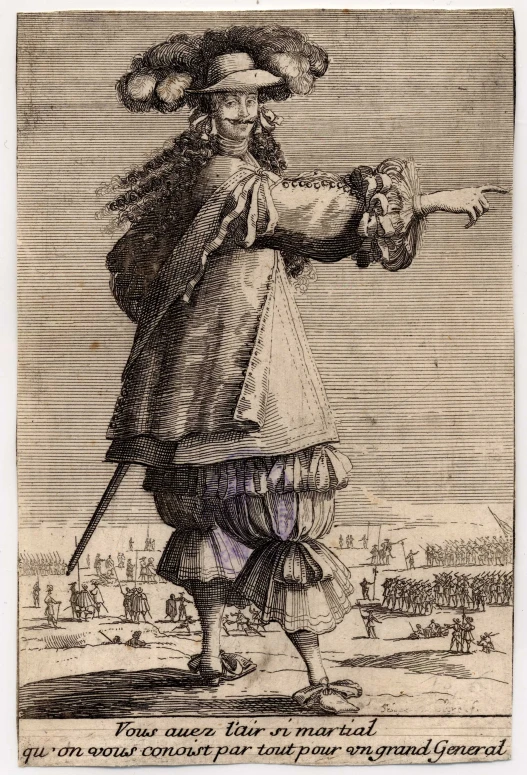 an illustration of a man in the 16th century