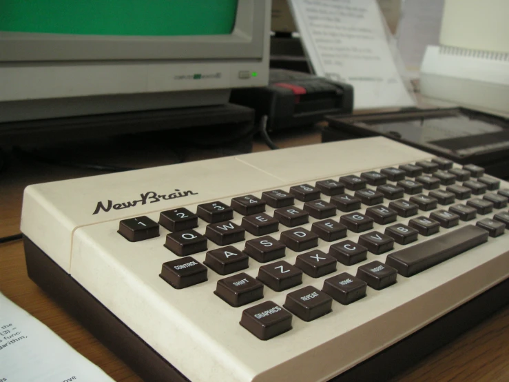 a close up of a keyboard on a desk