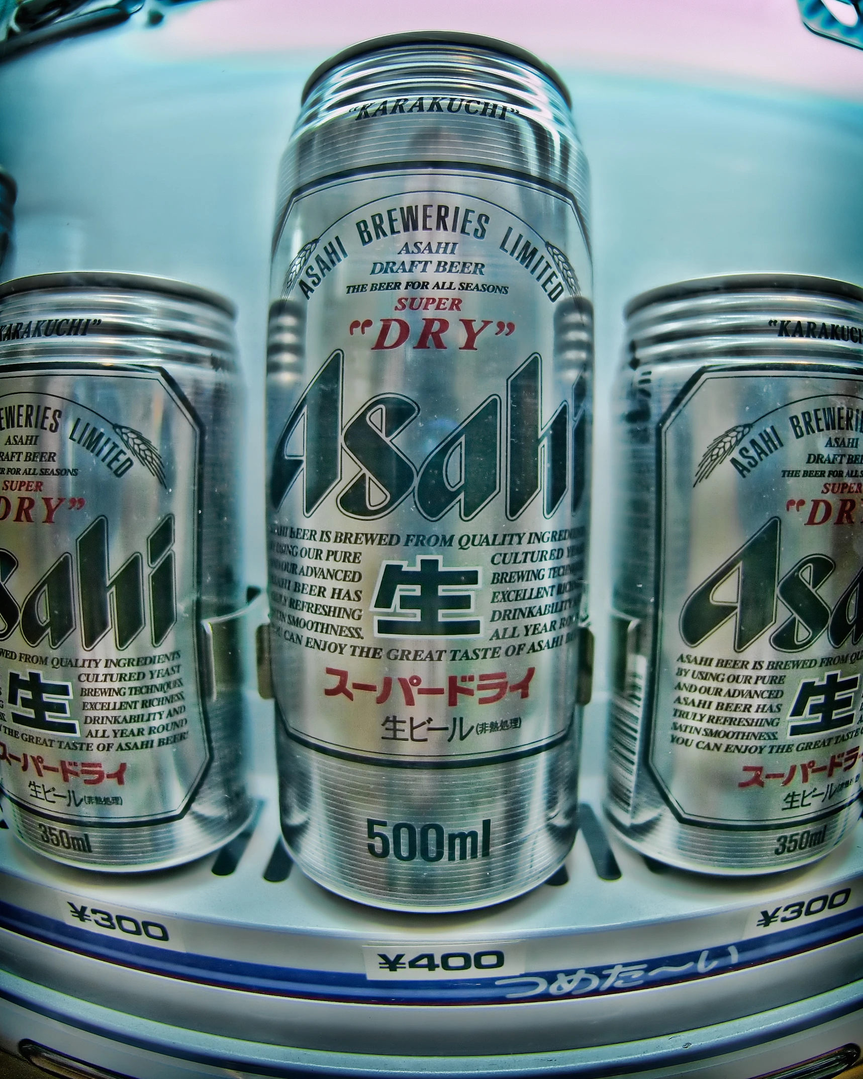 an array of cans in a tin to be opened