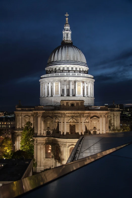 there is a dome with a cross on top