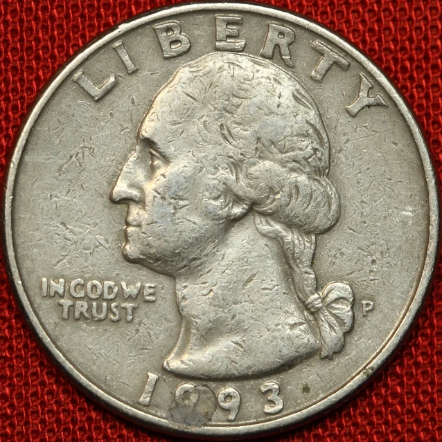 the front side of a us one dollar coin