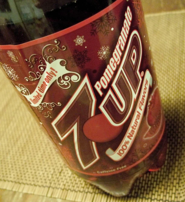 a close up view of a bottle of beer