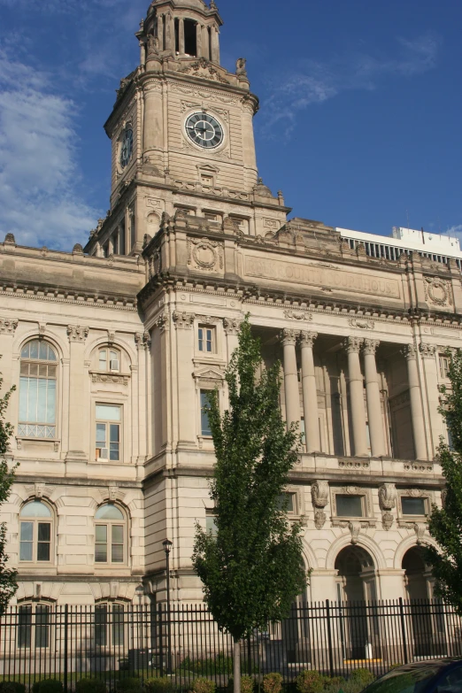 a building with a clock tower on top