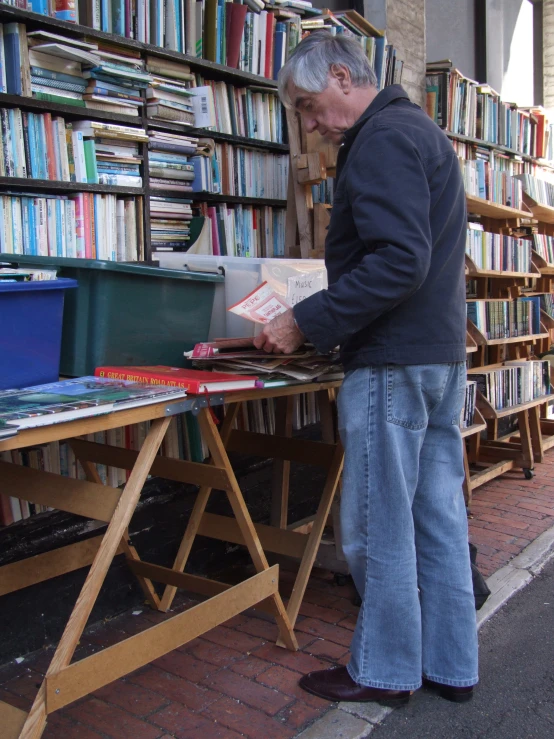 a man is using a keyboard to type soing