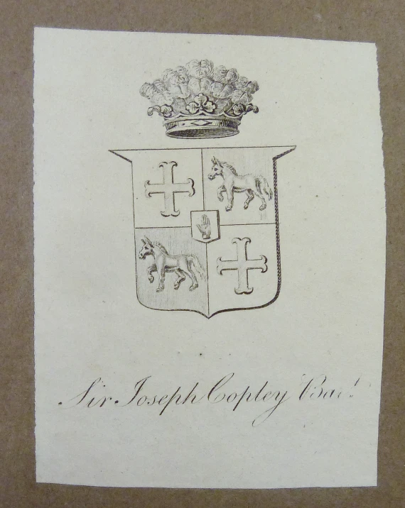 a black and white drawing of a coat of arms