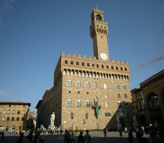 a building with a clock tower on top