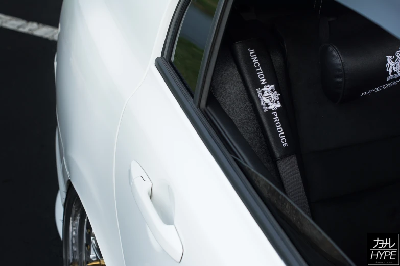 a car door with its boot opened in the parking lot