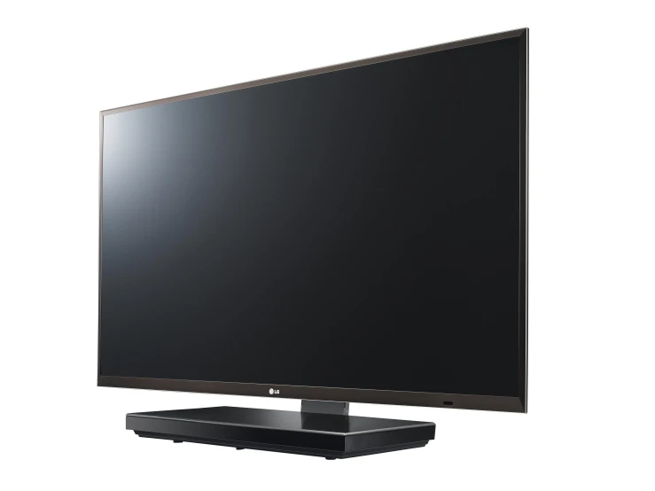 a large black tv that is on display