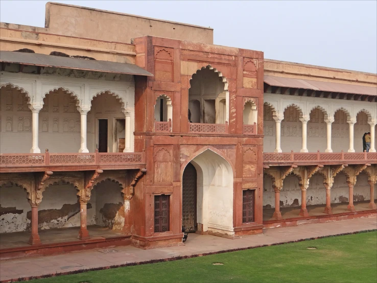 a view from outside the city palace