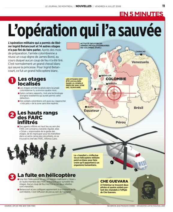 the cover of the magazine l'operation quil'a savve