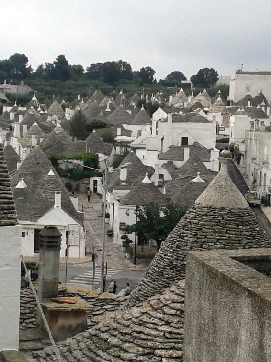 a very large city full of white buildings